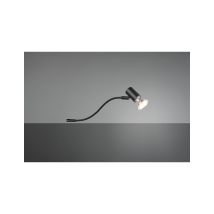 Spot-lampe Jade Spiegel Verstellbar Schwarz Ip44 Trio-beleuchtung