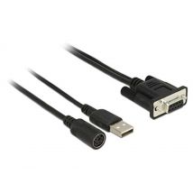 Navilock Anschlusskabel Md6 Seriell &gtd-sub 9 Seriell Für Gn Ss Empfänger Stromversorgung Über Usb
