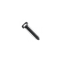 Panduit Hvpm-08-co Pack Of 100 8mm-diameter Dowel Mounts For Hyper-v Pa 6.6 Clips, Black Uv