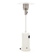 Syntesy - Ombrello Termico A Infrarossi 12 Kw Bianco - Misure Ø Cm.82x230h. - Peso Kg.25