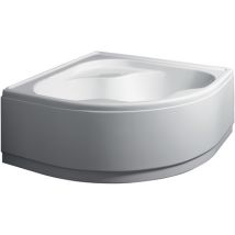 Dianhydro - Eckbadewanne 140x140x57,5 Cm In Weiß Aus Acryl Mit Glasfaserverstärkung