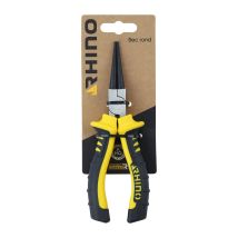 Rhino - Pinza A Becchi Tondi 160 Mm Universale - Realizzata In Acciaio Di Alta Qualità - Lunghezza 160 Mm - Manico Bimateriale - Lunga Durata - 
