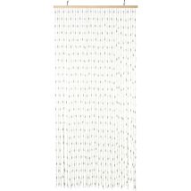 Fadenvorhang MIMO 90x200 cm – Moderner Sichtschutz für Innenräume und Terrassen – Einfache Montage – Hochwertiges Papier