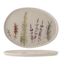 Bloomingville Collezione Bea Piatto Da Portata Beige 34,5 Cm