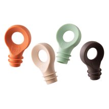 Vacuvin - Lot De 4 Bouchons Bouteilles