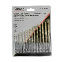 Trapani Per Metallo Hss 1,5-6,5mm Per Trapano 13pz