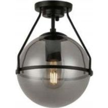 Gtv Drop Deckenlampe Schwarz 21 Cm Modern