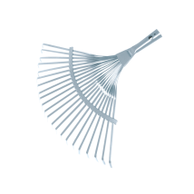 Grabie Metalliche Greenmill GR6503 – Metallo Zincato – Ideali per Giardinaggio e Manutenzione del Terreno