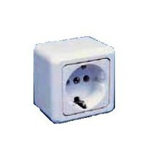 Base De Enchufe Schuko De Superficie 6711.790 De Coma