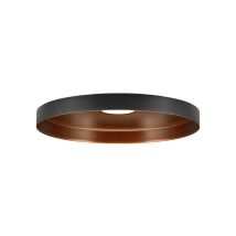 Abat-jour Mix&match Lalu Plate 15 Intérieur Noir/bronze Antique - Slv - 1007544