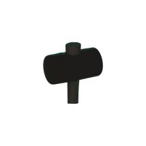 Mazo De Caucho Negro Duro 5340 Diámetro 40 Ef