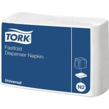Tork Fastfold N2 Servietten Aus Weißer Zellulose 300 Stück