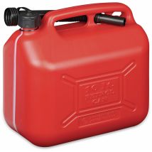 Benzinkanister 10 L, Rot, Mit Füllstandsanzeige - Iwh