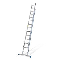Mauderer Bavaria Schiebeleiter 920 Mit Gebogener Traverse 2x16 Dreikantsprossen