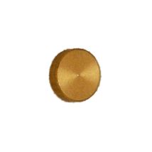 Impreziositore Lisse Doré 14 – Diametro esterno: 5cm – Finitura oro lucido – Accessorio elegante per porte