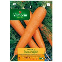 Semi Di Carota Vilmorin Flakee 2 S-1 608, 8 Gr