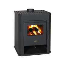 Holzofen Prity Wd D – 15,9 Kw, Robustes Design, Graphitschwarz, Energieklasse A
