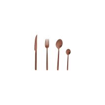 Set Di Posate Da 16 Pezzi Copper - Anuradha - Jean Dubost