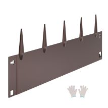 Mophorn Bordatura In Metallo Resistente Alla Ruggine Per Giardino, Divisorio Pieghevole Per Prato, Facile Da Installare, Ideale Per Aiuole E Cortili, 