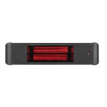 Mo-el - Infrared Heater Aaren 1800 W Black With Remote Control