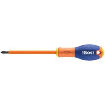 Bost - Schraubendreher - Phillips Kreuzschlitzklinge Expert Isoliert 1000v - Ph0 X 75 Mm - 626130