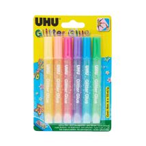 Uhu Glitter Glue Shiny Colla Con Brillantini