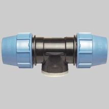 Raccordo A Tee Femmina Plastica - 90 X 4" X 90