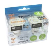 Lampadina Multi-led Gu10 4w 5000k (2 Unità)