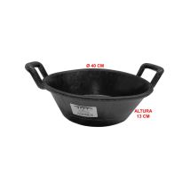 Cestino SIFER 11 L Gomma Rinforzata con 2 Manici 40x13 cm – Giardino e Piscine