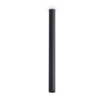 Ideal Lux Plafoniera Moderna Look 1 Luce Led Integrato Nero Vetro Metallo