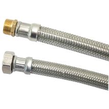 Boutté - Flessibile Maschio-femmina 30 Cm Terminatoø8 Mm Con Filettatura Maschio 15x21 / Femmina 15x21