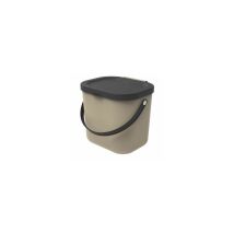 Pattumiera Per Raccolta Differenziata Albula Rotho Cappuccino 6lt