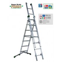 Escalera Facal Prima 3 Tramos 6+7+7 Peldaños 2,34-5,05