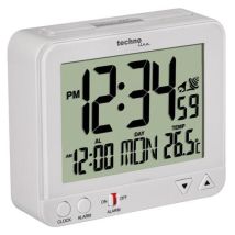 Techno Line Wt 195 Reloj Despertador Digital Blanco Elegante