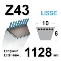 Cinghia 10mm X 1128mm - Z43