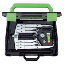 Kukko – Juego de 5 extractores de caballete – Maletín apilable L-Boxx – Cuello hexagonal – Piezas con referencia