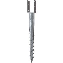 Krinner Schraubfundament U Länge 730 Mm Ø 60 Mmlichte Weite 71 Mm 2,6 Kg Stahl