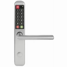 Cerradura De Código Electrónico Easykey Slim Dom Metalux - Distancia Entre Ejes 70 Mm - Xs40sd7dl-10