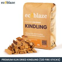 Ecoblaze Kiln Dried Kindling Wood 120 Fire Sticks For Log Burners & Pizza Oven