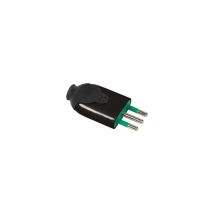Enchufe Recto S11 Negro – FANTON