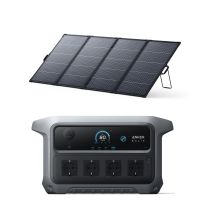 Kit Powerstation Anker C2000 Gen 2 Mit Bifaziales Solarpanel 400 W (0% Mwst)