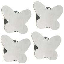 Venilia Pesi Magnetici Per Tovaglia Farfalla, Porta Tovaglie, Clip Per Tovaglia, Attacco Per Tovaglia, Pesi Per Tovaglia, 4 Pezzi, 54204