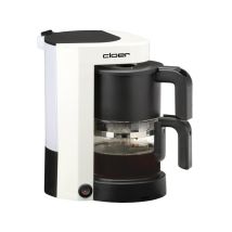 Filterkaffeeautomat 5981 Weiss-schwarz - Cloer