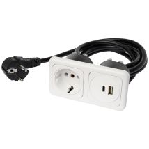Inprojal Elektrosysteme - 9016-118.81 Presa Da Incasso Con Usb-c , Con Uscita Di Ricarica Usb, Consegna Dell'energia Ip20