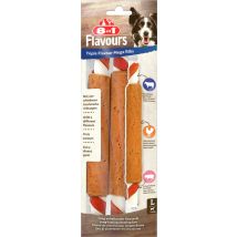 8in1 Hundeleckerli Triple Flavour Mega Ribs 140 G