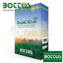 Bottos – Sementi per prato Royal Blue Plus 1 Kg – Miscela resistente alla siccità e al calpestio – Tollerante alla Macchia bruna estiva