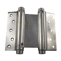 Bisagra Nr.36 – Acero barnizado – 150 mm – Doble cara – Muelles espirales LS y RS