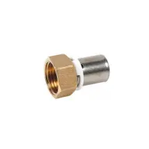 Sanitaire Distribution – Rotating Crimp Nut Radial Type 3/4" – Sertipress Range – Reliable Connections