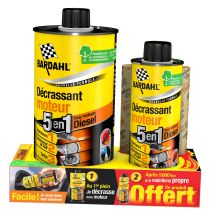 Décrassant Moteur 5 En 1 Diesel Bardahl 1l Et 350ml Offert 1l Et 350ml Offert