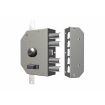 Codiven - Cerradura Seguridad Sobreponer 130x164x32mm 3450crd Cromo Entrada 60 Derecha Cr